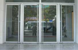 Glass/aluminum doors/frames